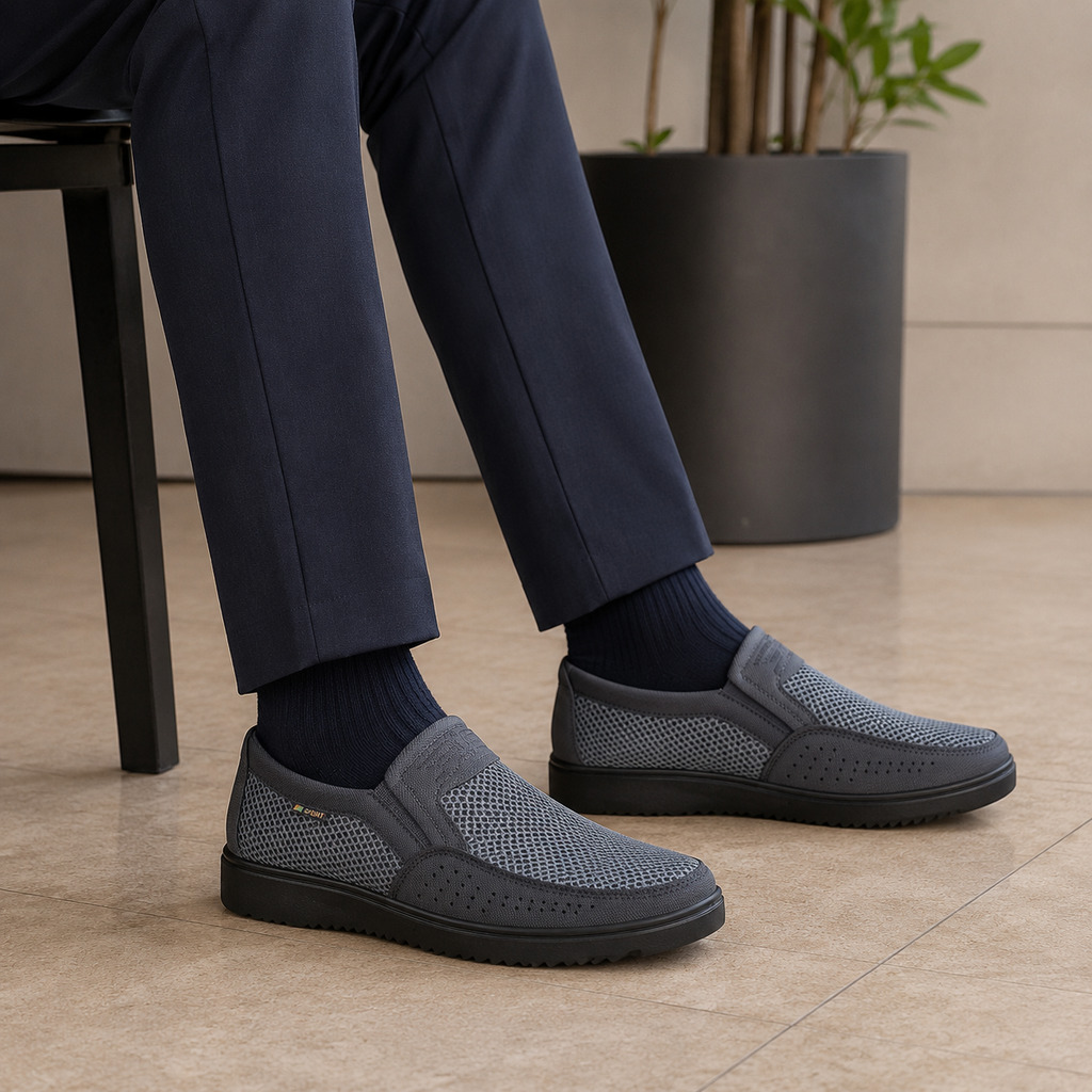 Breathable Men's Orthopedic Loafers