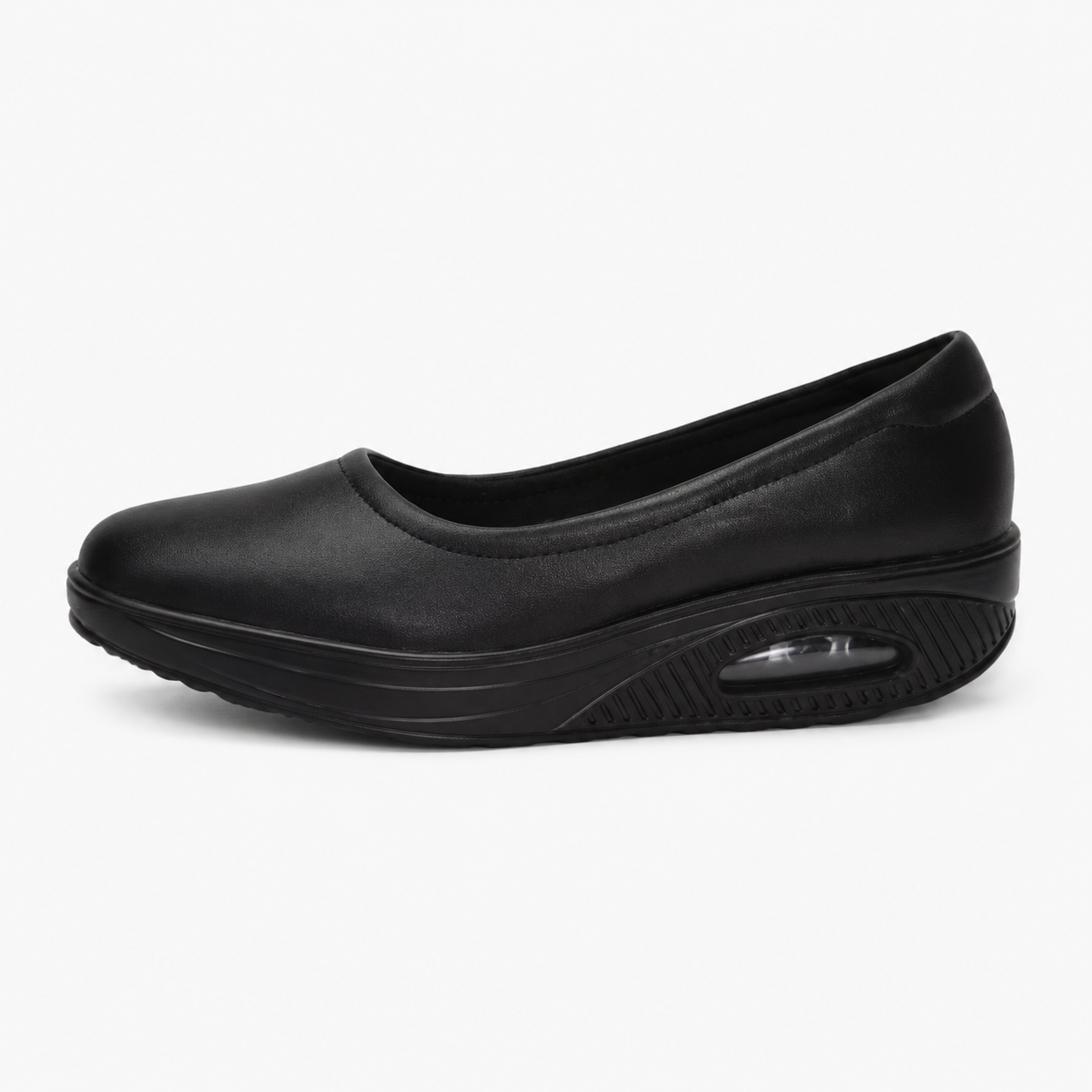Women's Round-Toe Ballerina Loafers