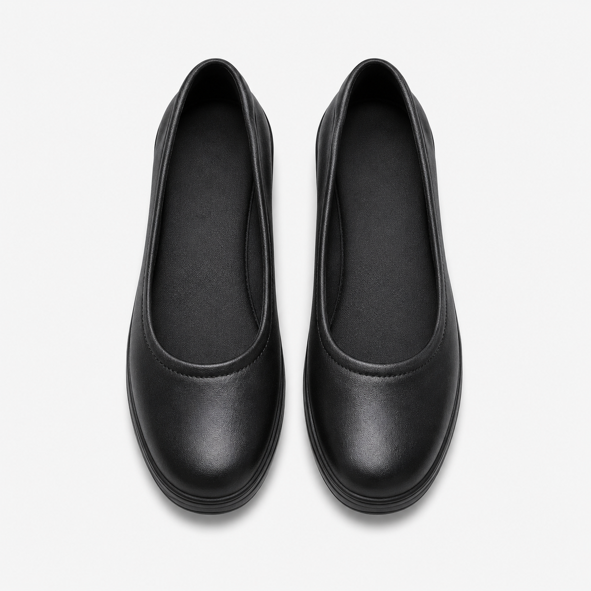 Women's Round-Toe Ballerina Loafers