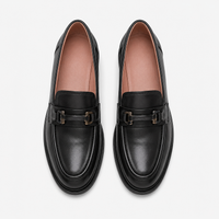 Chic Women's Heeled Loafers