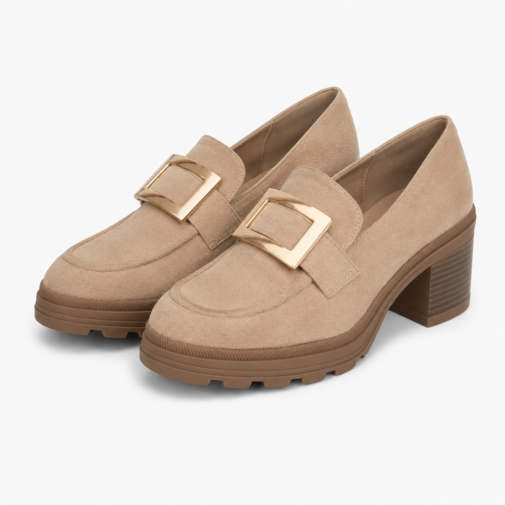 Women's Office Heeled Loafers