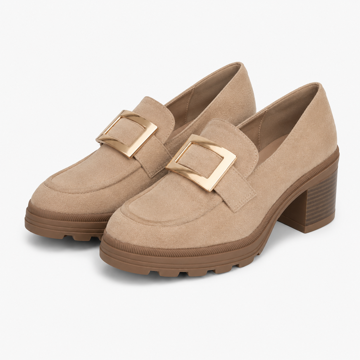 Women's Office Heeled Loafers