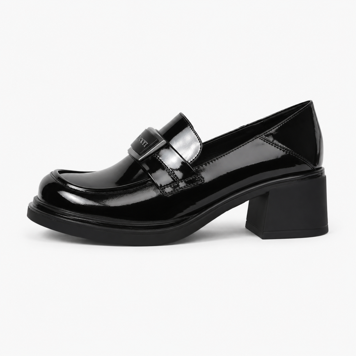 Women's Heeled Loafers – Thick Heel
