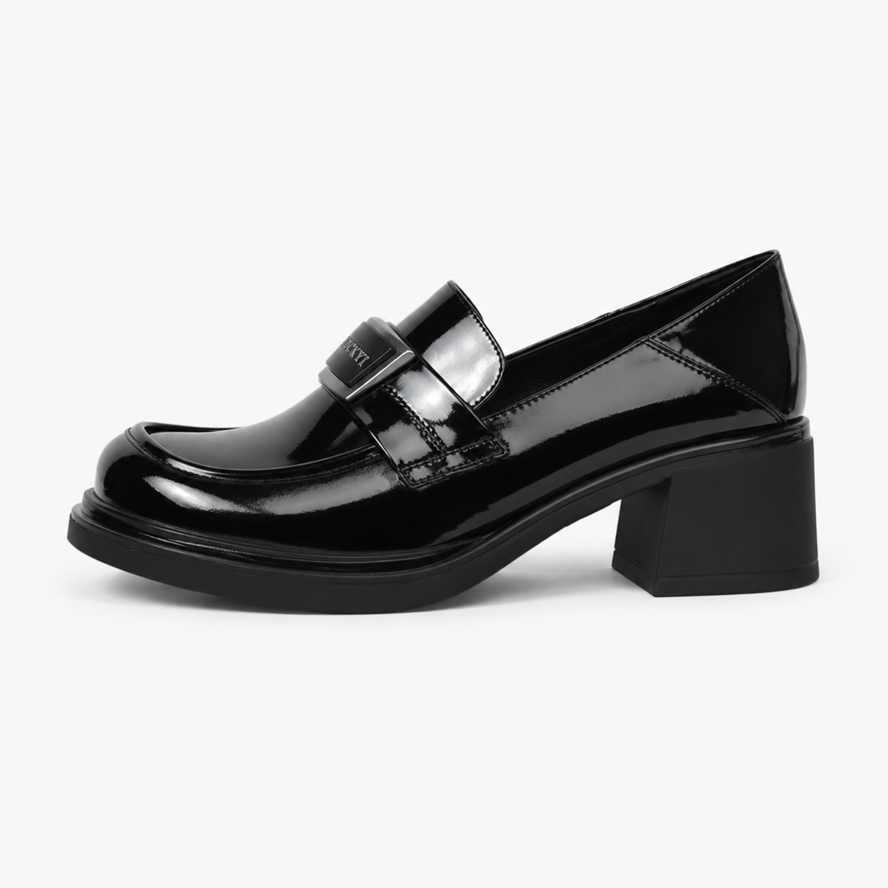 Women's Heeled Loafers – Thick Heel
