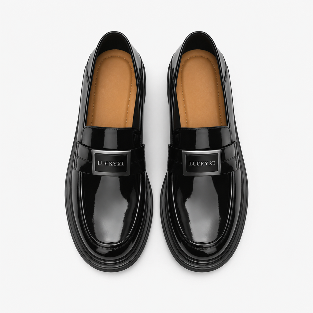 Women's Heeled Loafers – Thick Heel