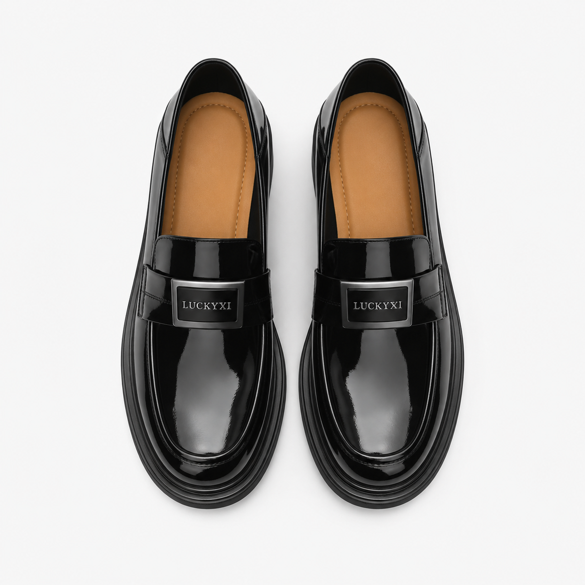 Women's Heeled Loafers – Thick Heel