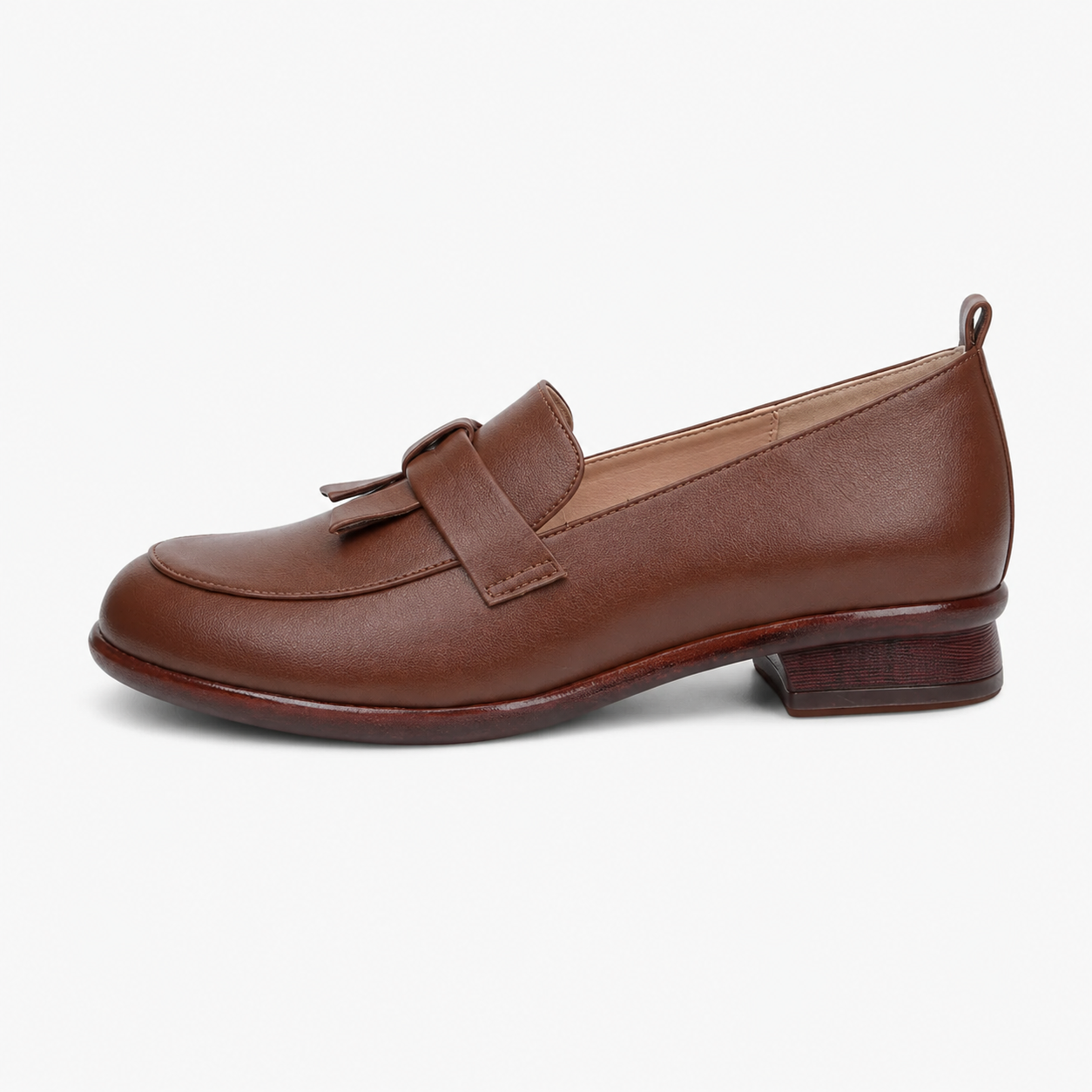 Refined Women's Heeled Loafers