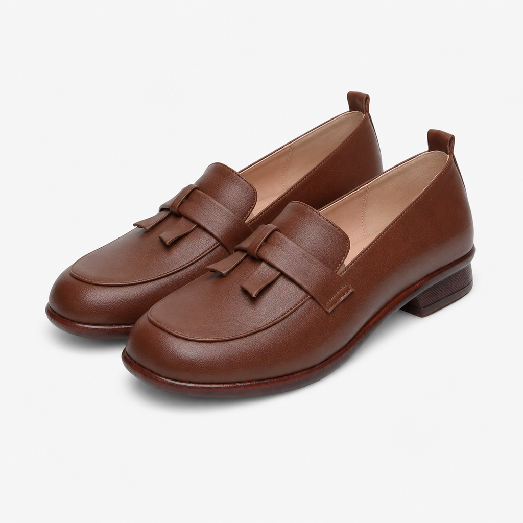 Refined Women's Heeled Loafers