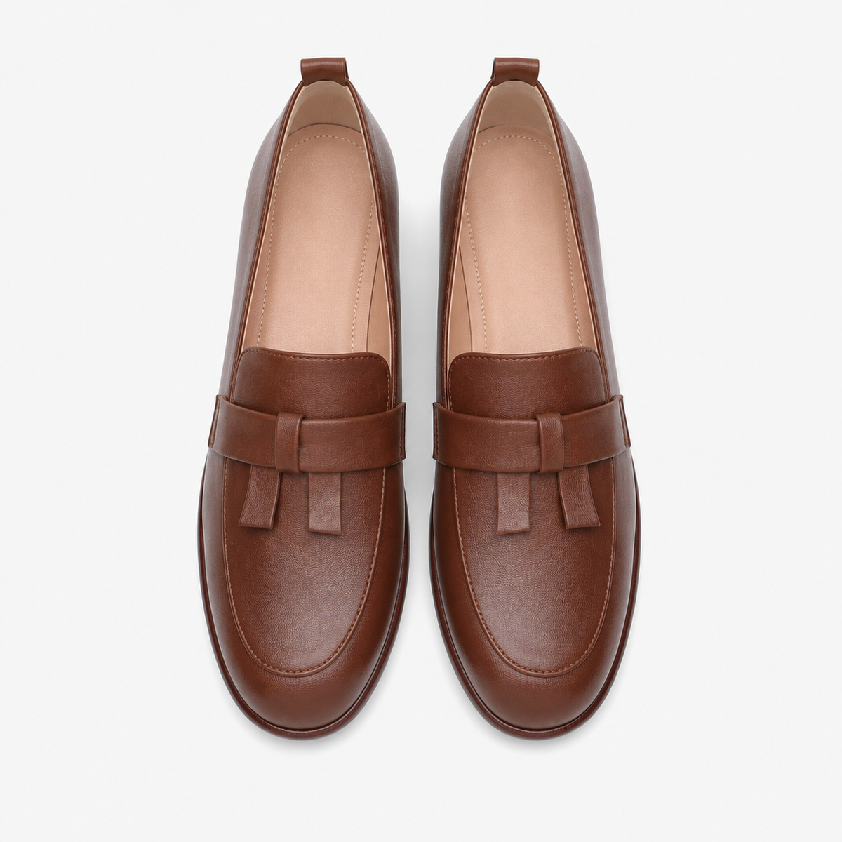 Refined Women's Heeled Loafers