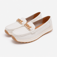 Women's Chain Wedge Loafers