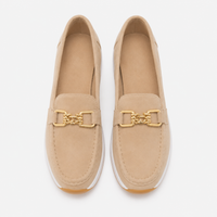 Women's Wedge Loafers – Soft Leather