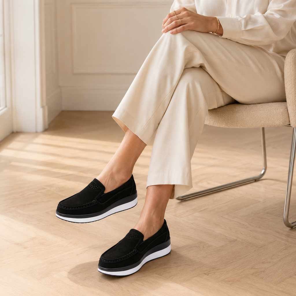 Women's Orthopedic Loafers – Removable Insole