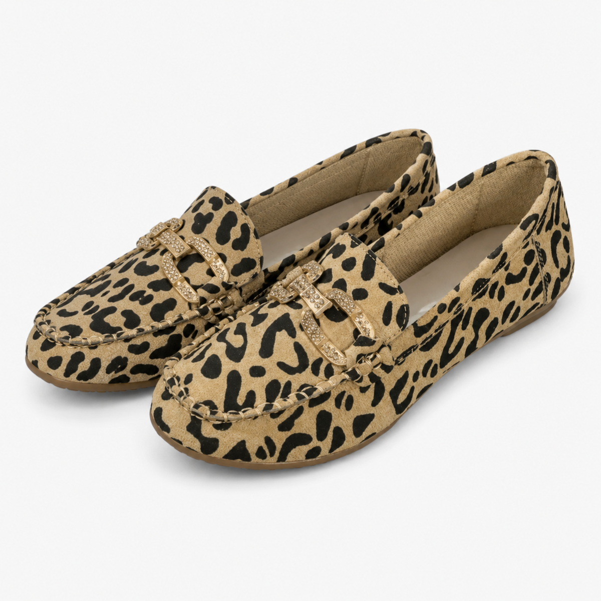 Trendy Women's Leopard Loafers