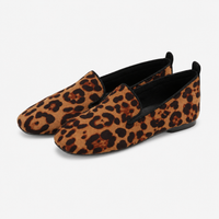 Women's Leopard Animal Print Loafers