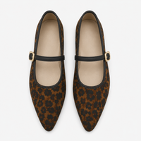 Women's Leopard Loafers – Flat Heel