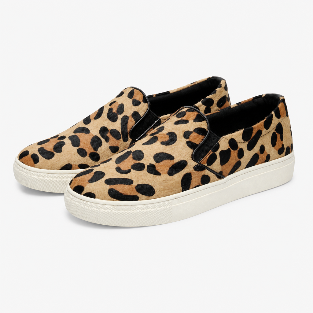 Women's Leopard Loafers – Comfort