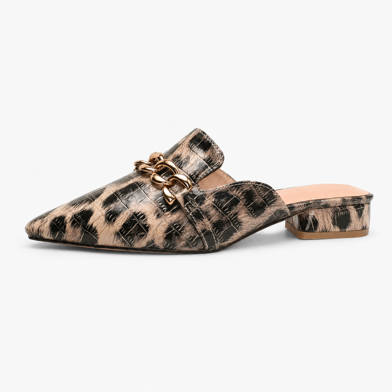 Elegant Women's Leopard Loafers