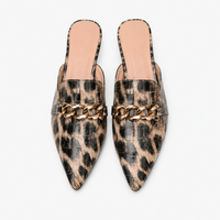 Elegant Women's Leopard Loafers
