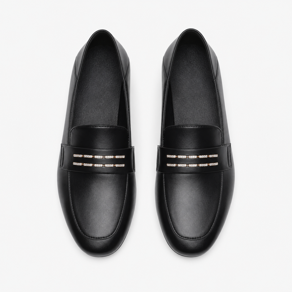 Women's Office Square-Heel Loafers