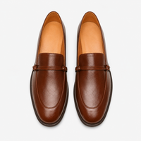 Women's Square-Heel Loafers – Smooth Leather