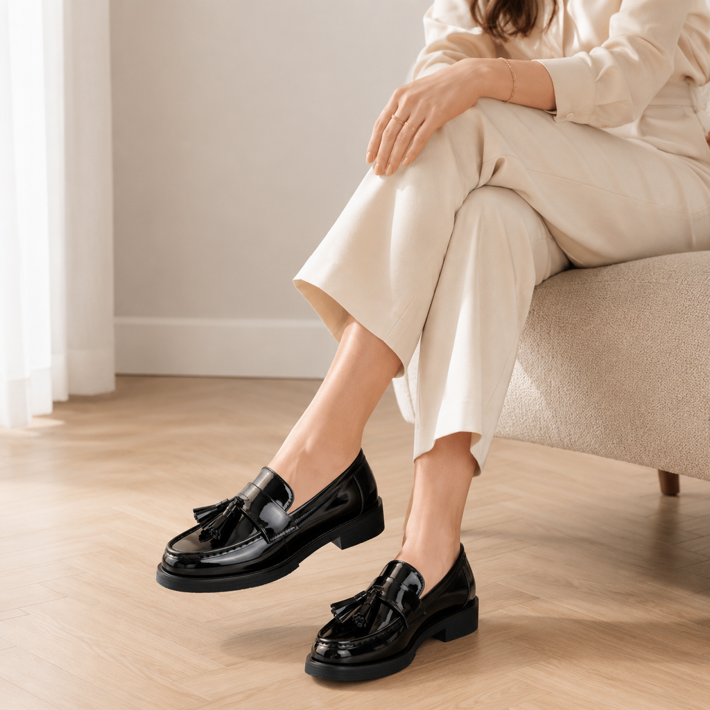 Chic Women's Tasseled Loafers