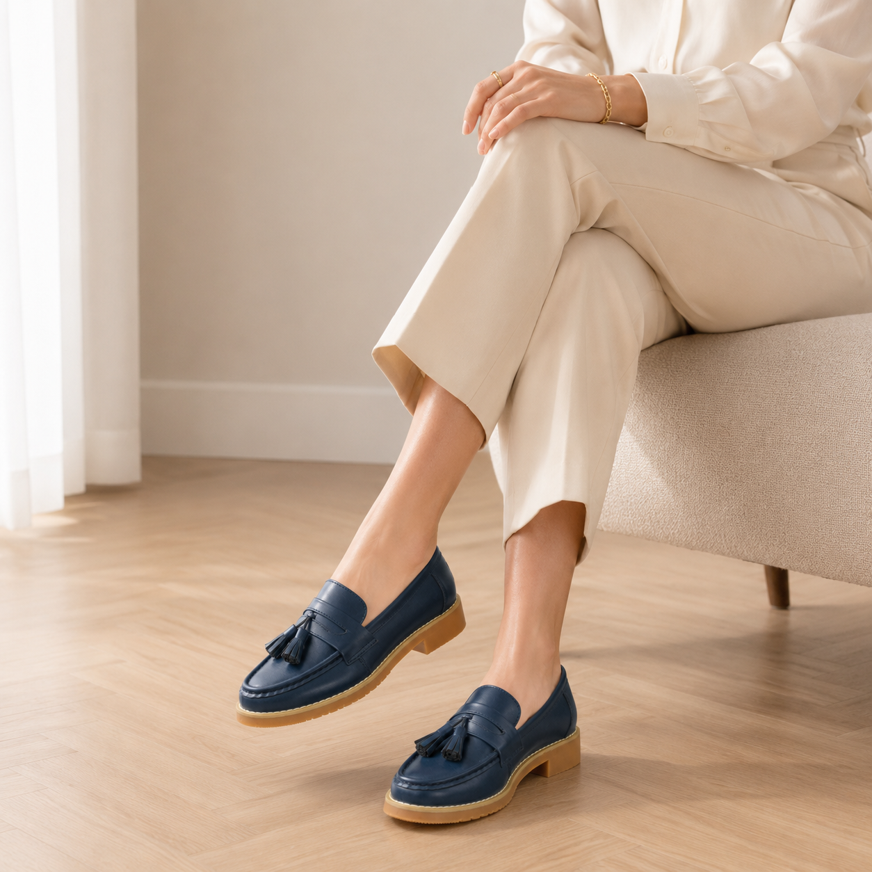 Women's Soft Tassel Loafers