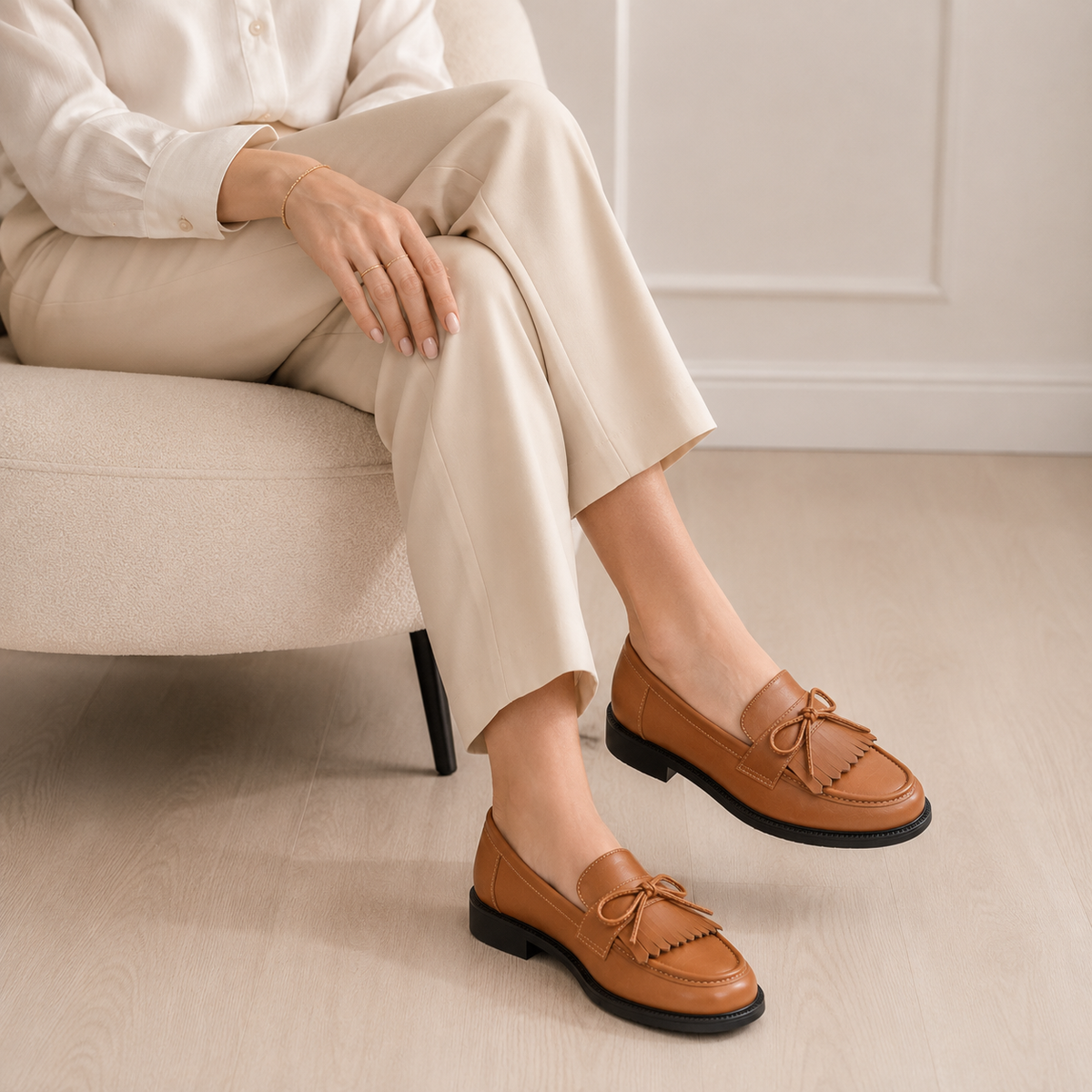 Refined Women's Tasseled Loafers