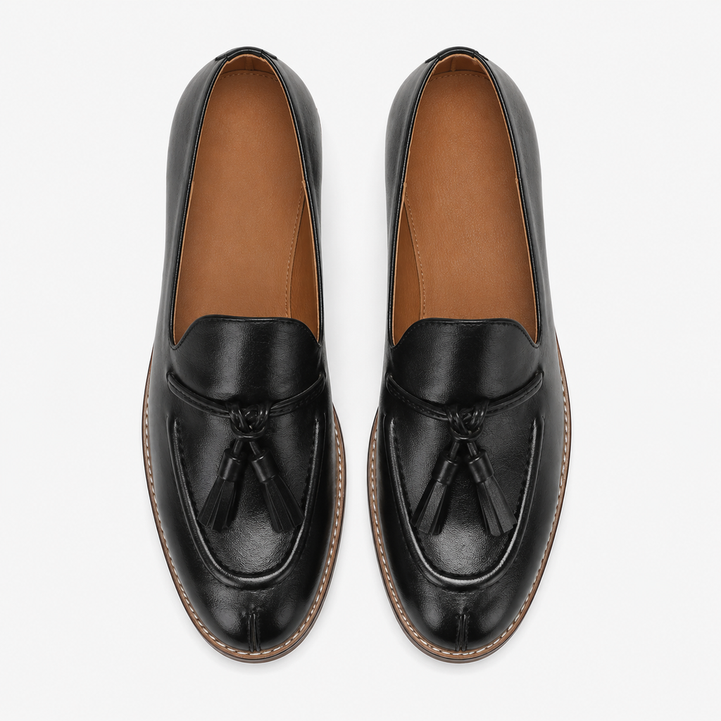 Women's Tasseled Loafers – Smooth Leather