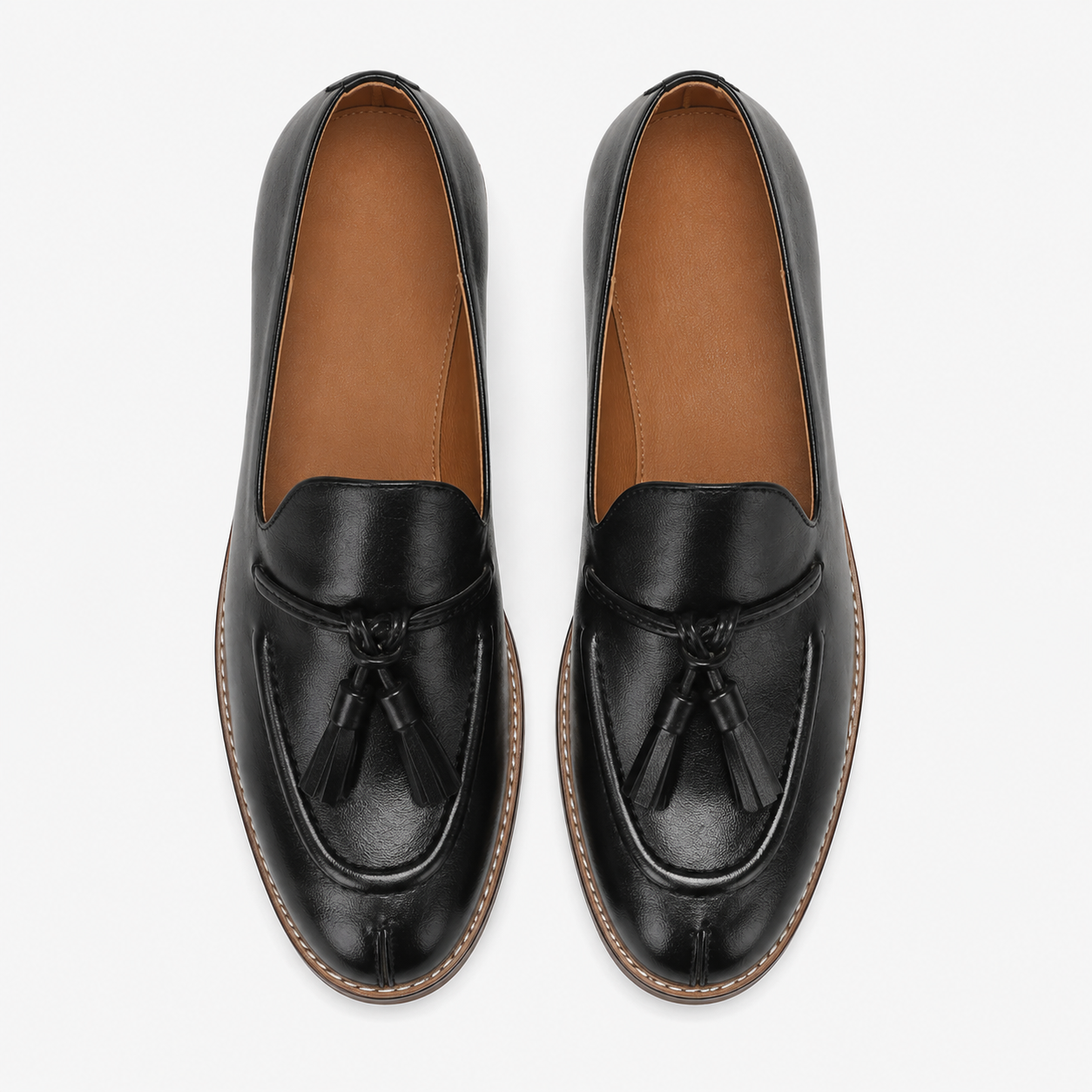 Women's Tasseled Loafers – Smooth Leather