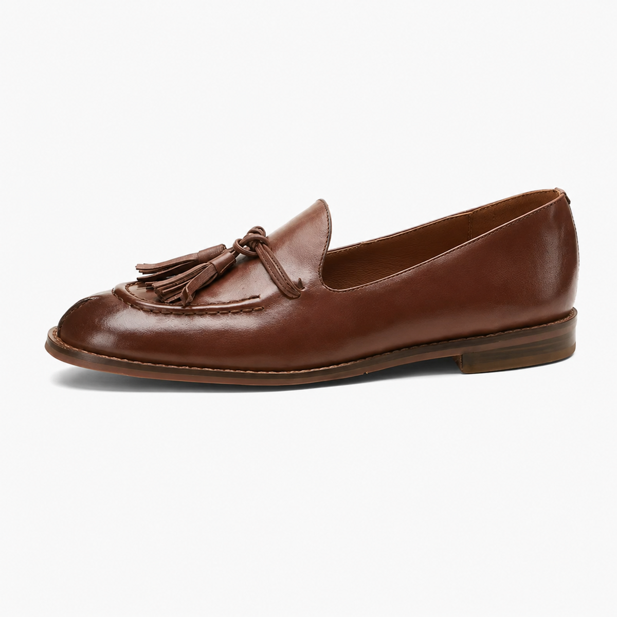 Women's Tasseled Loafers – Flat Sole