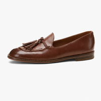 Women's Tasseled Loafers – Flat Sole