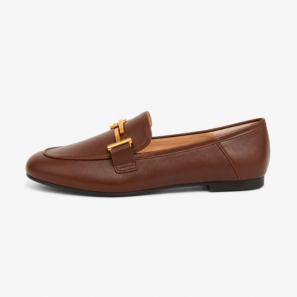 Chic Women's Leather Loafers
