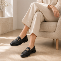 Elegant Women's Leather Loafers