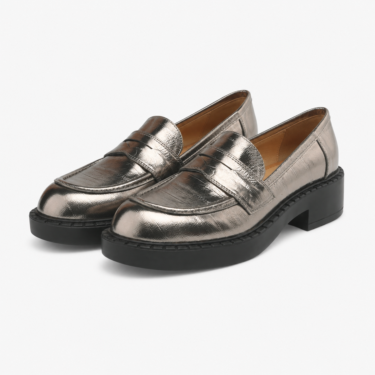 Women's Shiny Patent Loafers