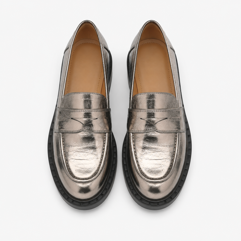 Women's Shiny Patent Loafers