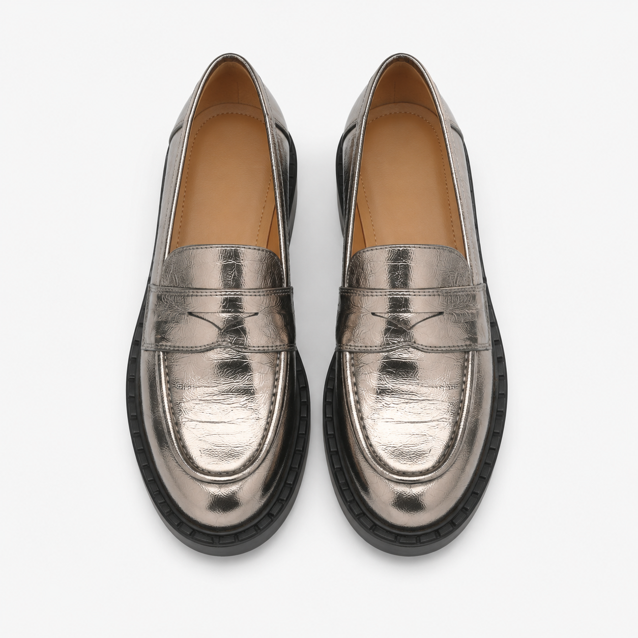 Women's Shiny Patent Loafers