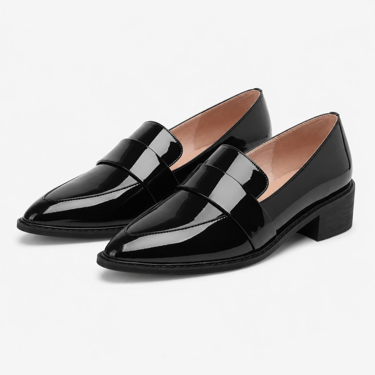 Chic Women's Patent Loafers