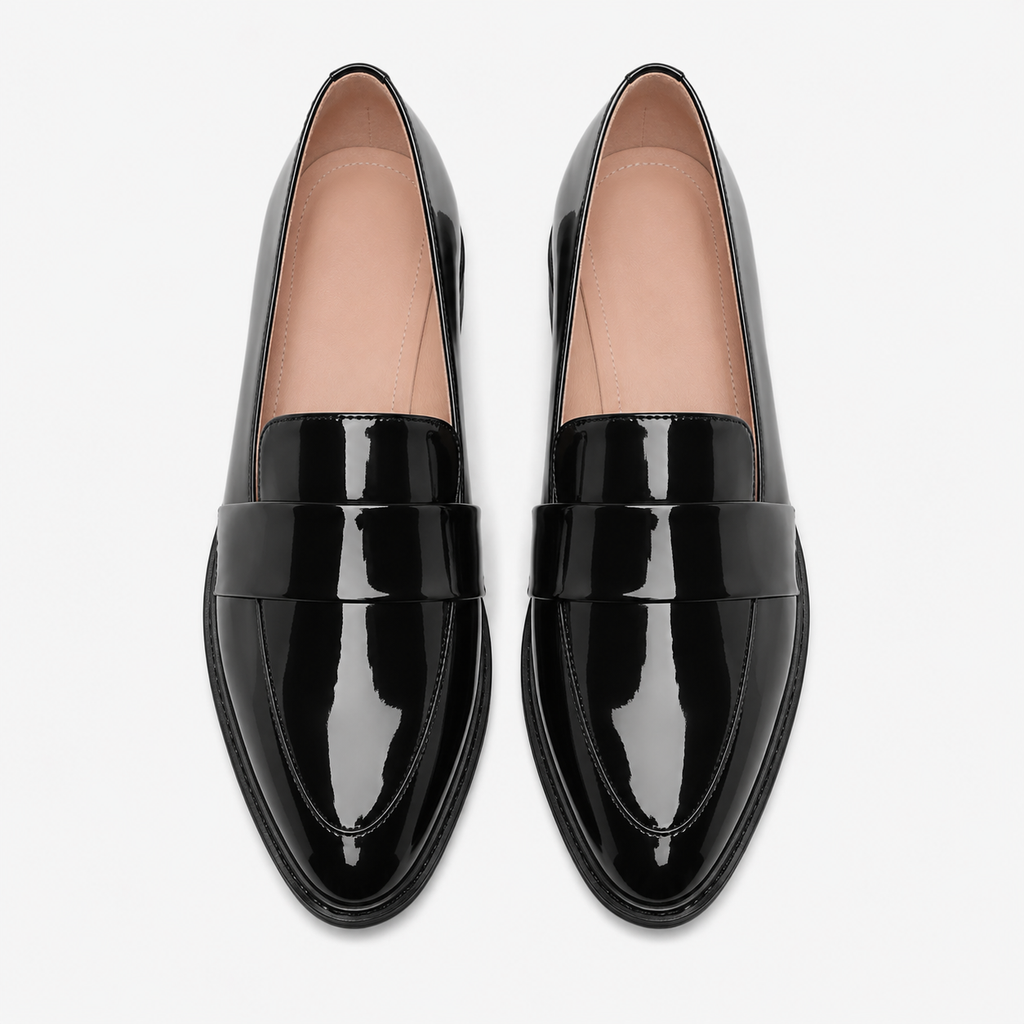 Chic Women's Patent Loafers