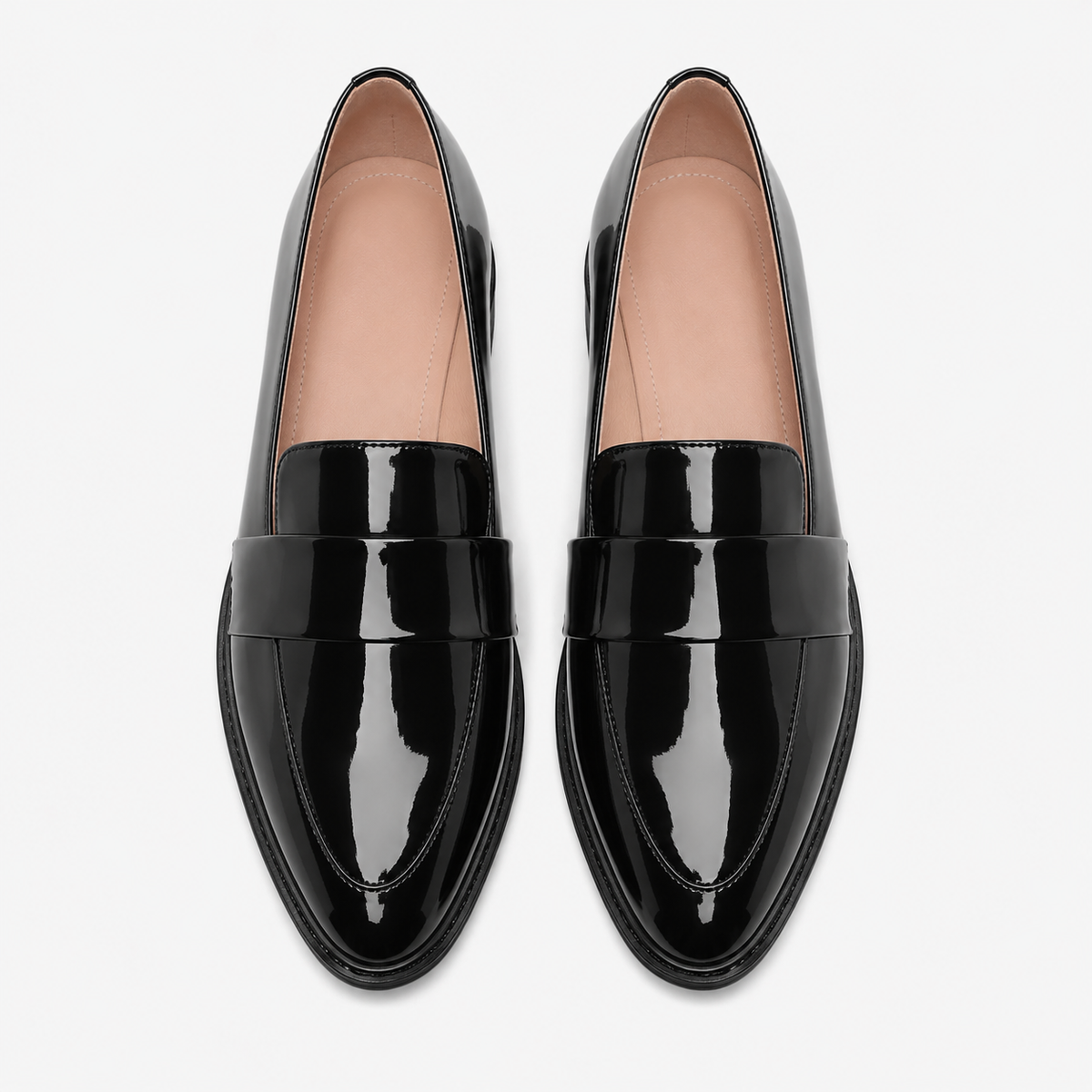 Chic Women's Patent Loafers