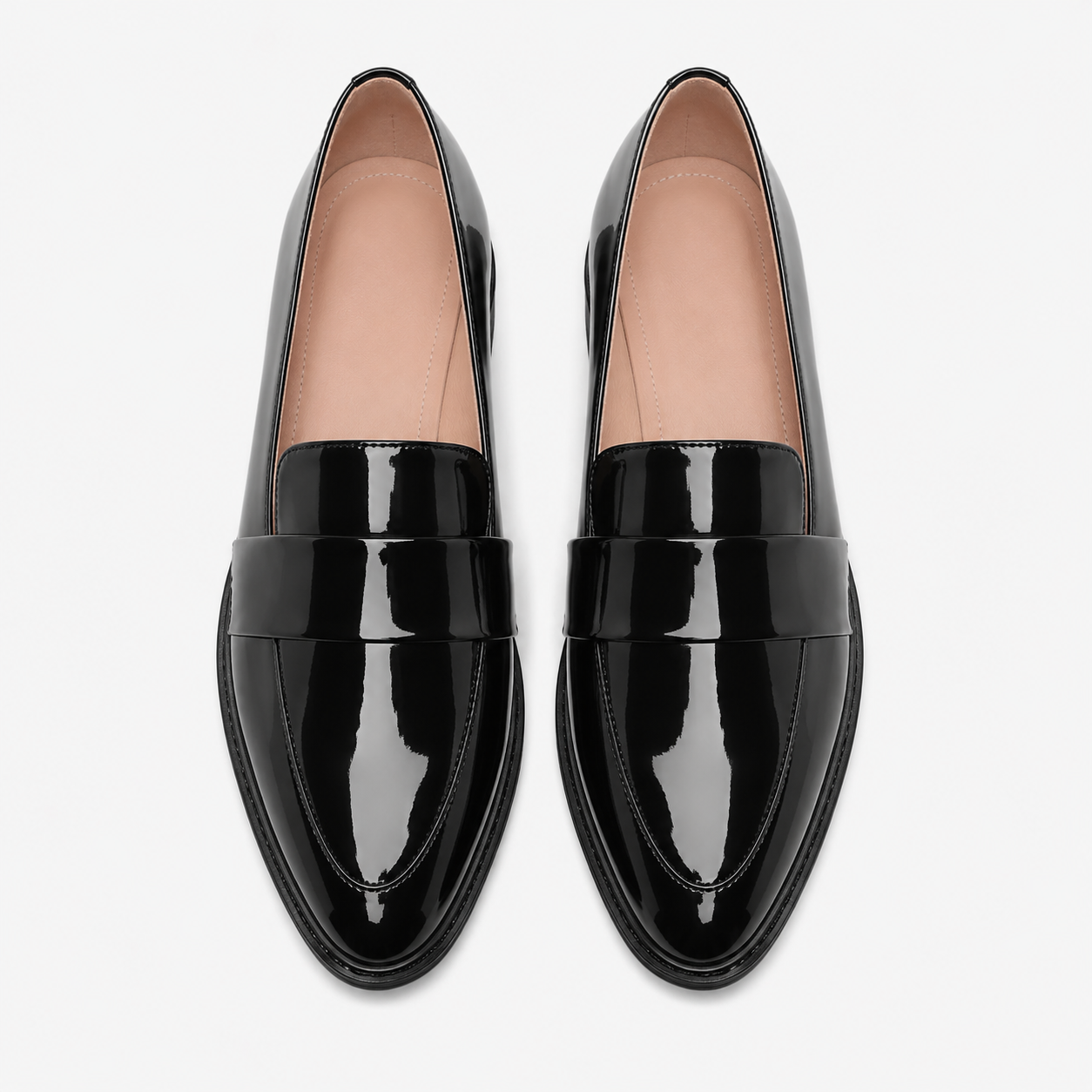 Chic Women's Patent Loafers