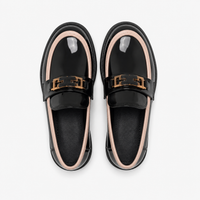 Women's Patent Loafers – Round-Toe