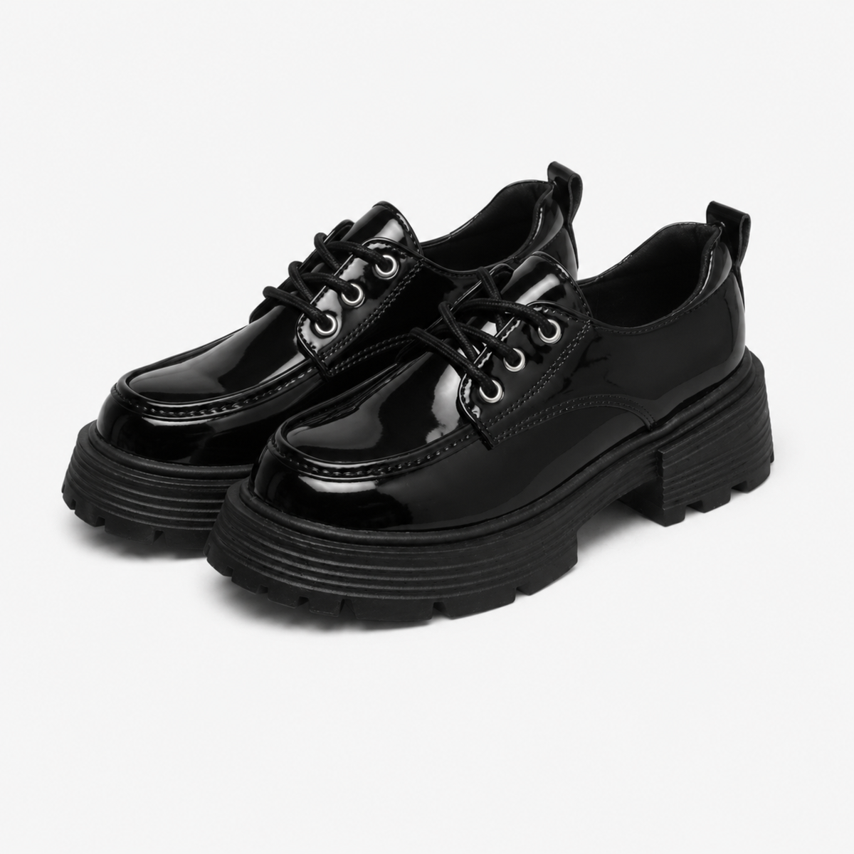 Women's Patent Loafers – Platform