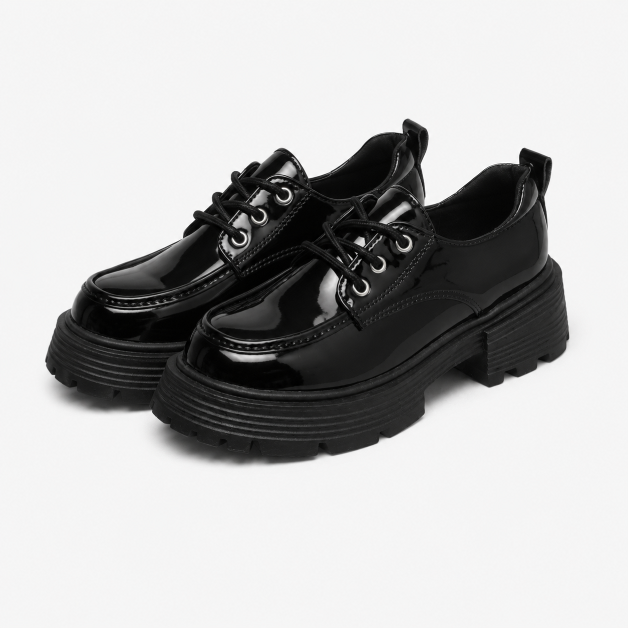 Women's Patent Loafers – Platform