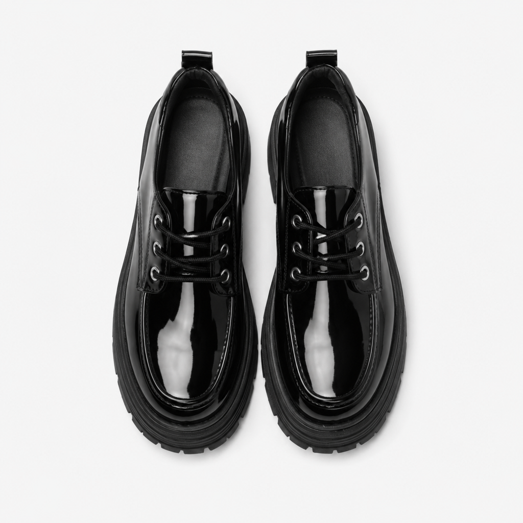 Women's Patent Loafers – Platform