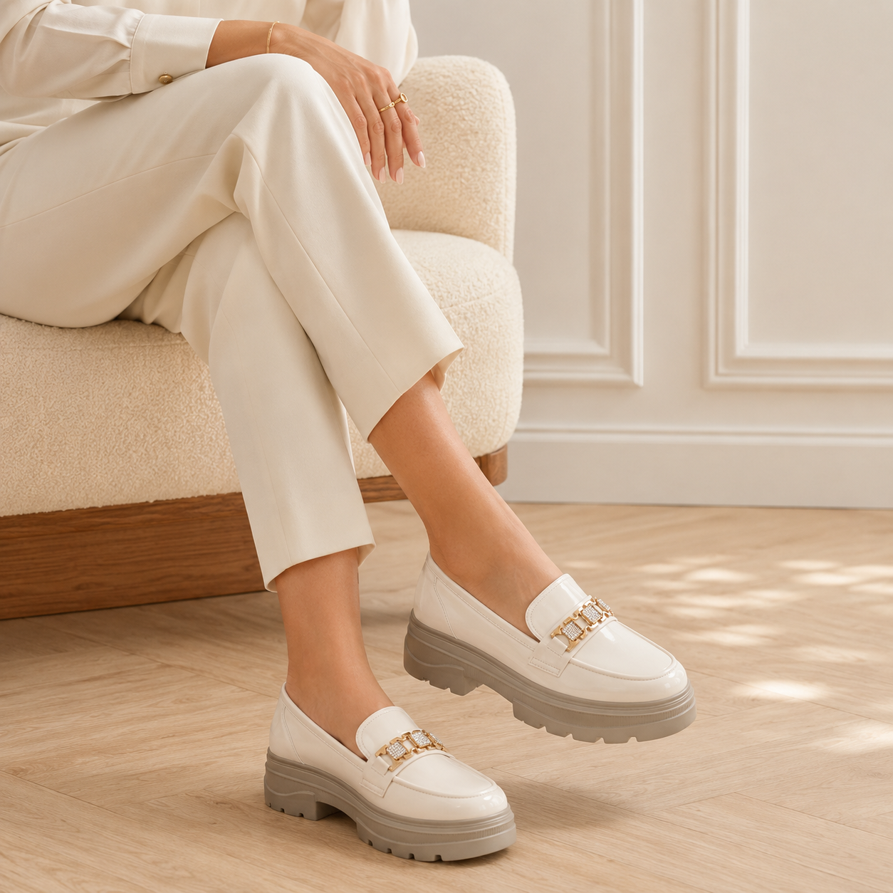 Women's Patent Loafers – City