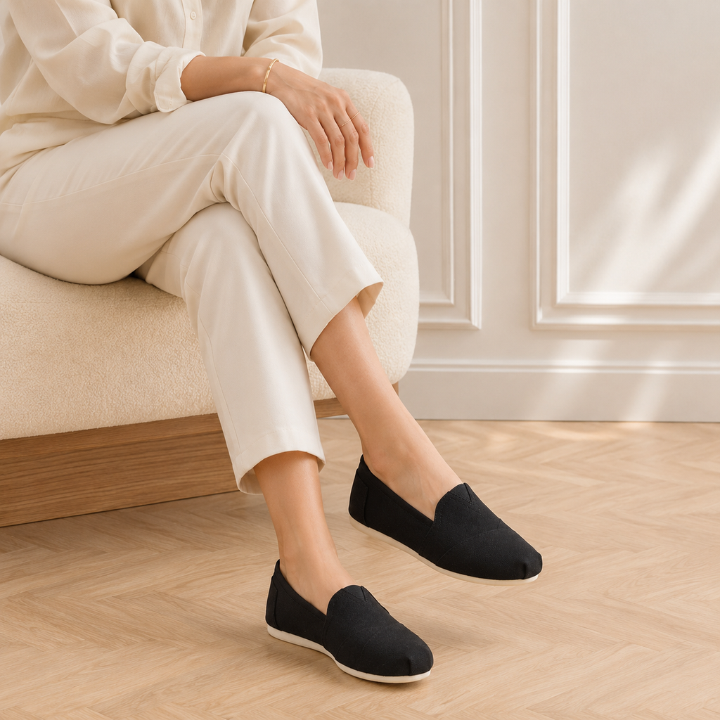Foldable Women's Soft Loafers