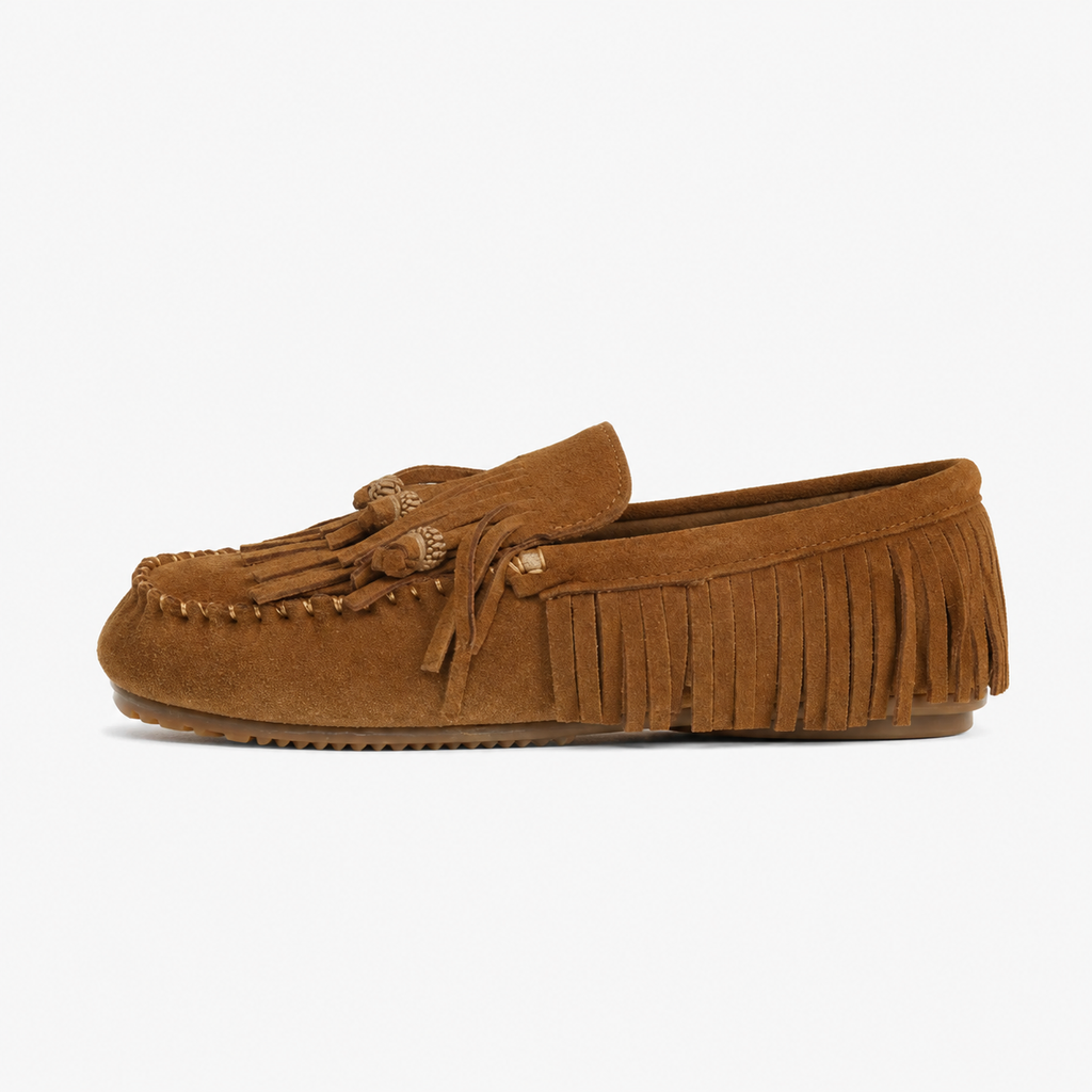Bohemian Women's Suede Loafers