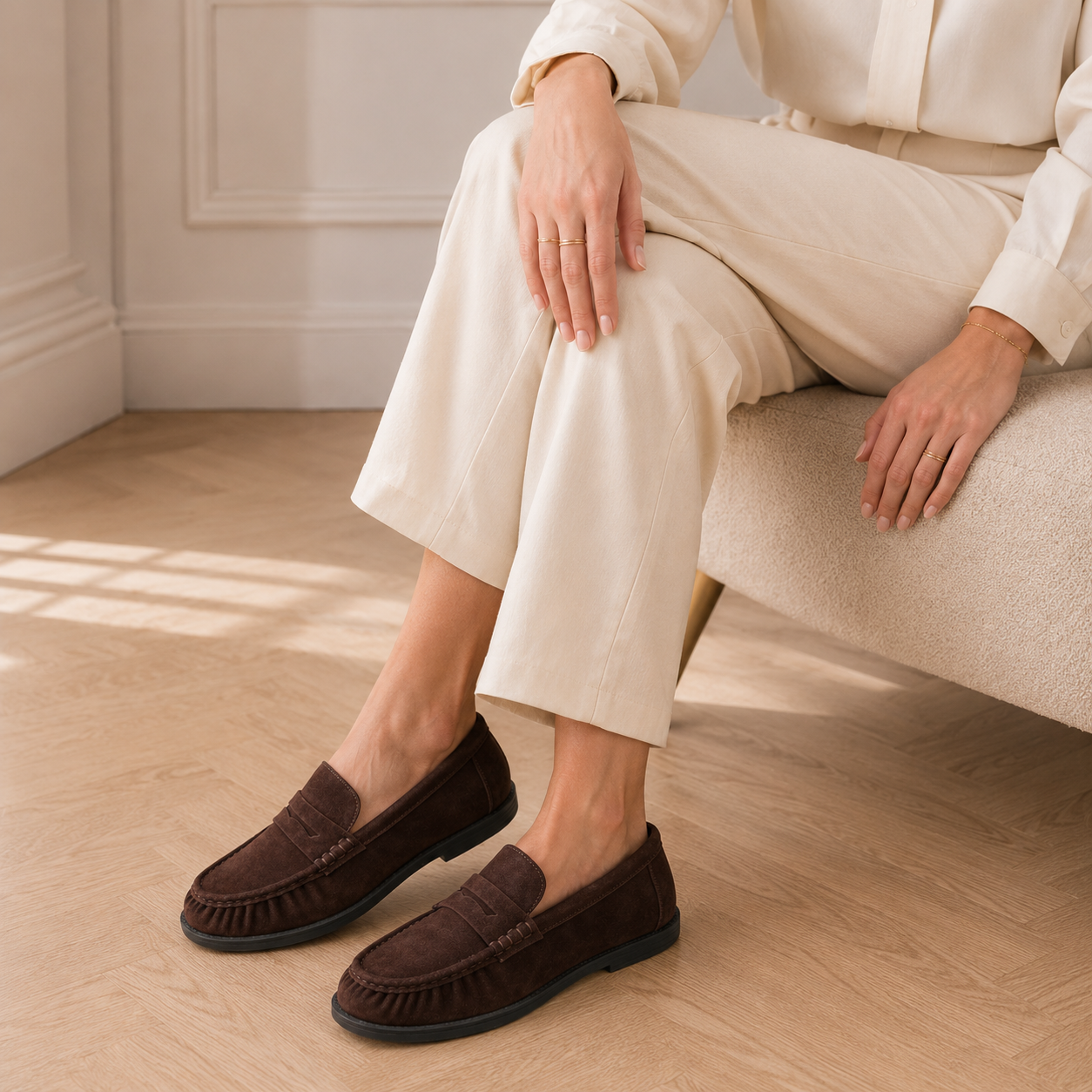 Women's Classic Suede Loafers
