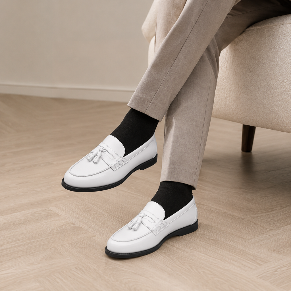 Elegant Men's Patent Loafers