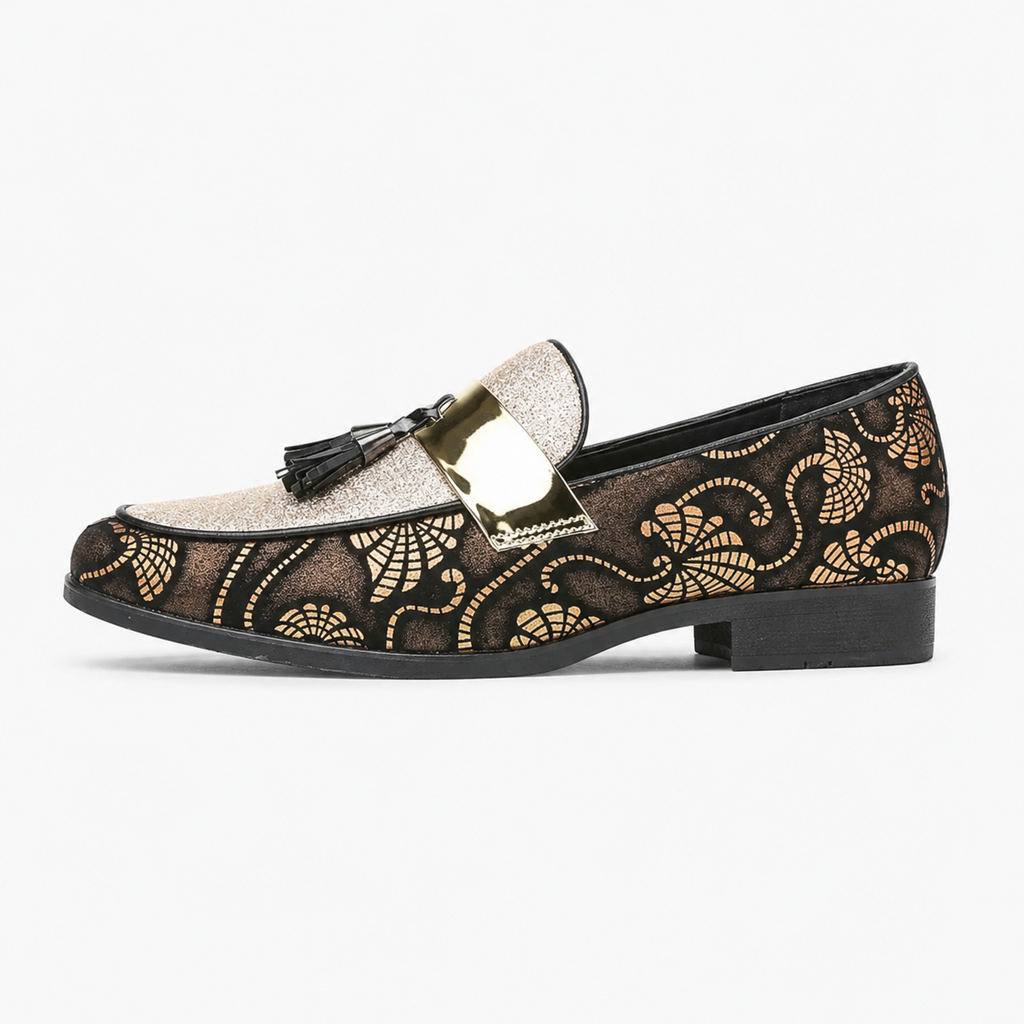 Chic Men's Patent Loafers
